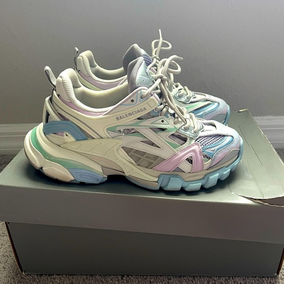 Balenciaga Track 2 Pastel Size Womens 7 - Picture 1 of 5